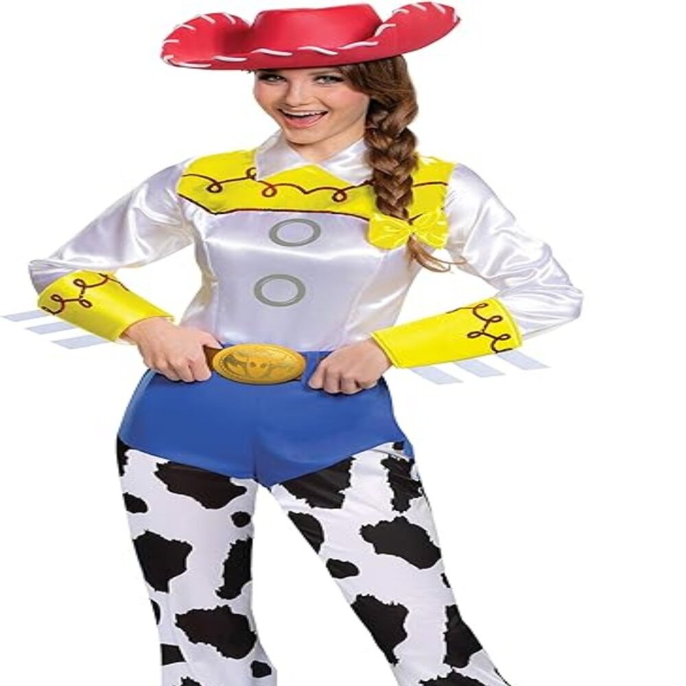 Party City Jessie Halloween Costume for Women, Toy Story 4, with Accessories